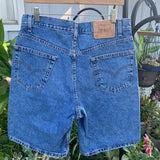 Vintage 1990’s 550 Levi’s Hemmed Shorts 31” 32” #2636
