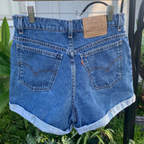 Vintage Orange Tab 37954 Levi’s Hemmed Shorts 29” 30” #2630