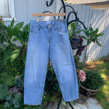 Early Y2K Wideleg SilverTab Jeans 30” 31” #2583