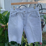 Vintage 1980’s 501 Levi’s Cutoff Shorts 30” 31” #2624