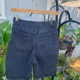 Vintage 1990’s Hemmed Black Shorts 24” 25” #2585