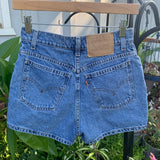 Vintage 1990’s 912 Levi’s Hemmed Shorts 24” 25” #2632