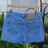 Shorts Vintage 1990’s 551 Levi’s Hemmed Shorts 31” 32” #2628