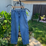 Vintage Cargo Wide Leg Jeans 32" 33" #2443