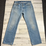 Vintage 1980’s 501 Levi’s Jeans 33” 34” #2347