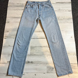 Vintage 1990’s Lightwash 501 Levi’s Jeans 26” 27” #2305