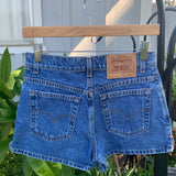 Vintage 1990’s Levi’s Hemmed Shorts 25” 26” #2635