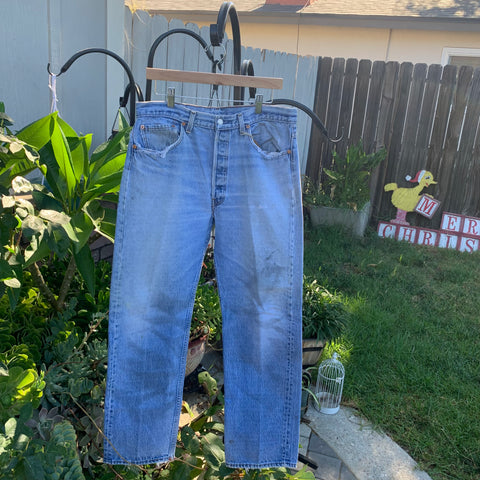 Vintage 1990's 501 Levi’s Jeans 35" 36" #2507