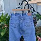Y2K 505 Levi’s Jeans 35” 36” #2596