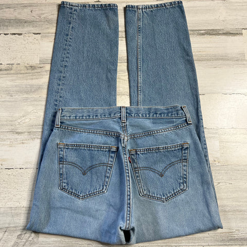 Vintage 1990’s Lightwash 501 Levi’s Jeans 28” 29” #2274