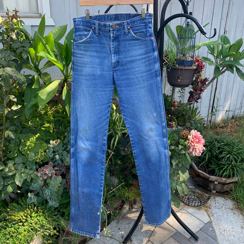 Vintage 1990’s Black Wrangler Jeans 29” 30” #2565