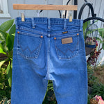 Vintage 1990’s Black Wrangler Jeans 29” 30” #2565