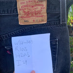 Vintage 1990’s 501 Levi’s jeans 28” 29” #2623