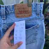 Vintage 1990’s 512 Levi’s Jeans 27” 28” #2649