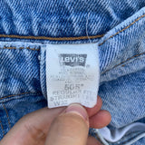 Vintage 1990’s 505 Levi’s hemmed shorts 31” 32” #2639