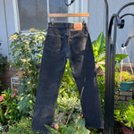 Vintage Black 501 Levi’s Jeans 26” 27” #2417