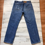 Vintage 1990’s 506 Levi’s Jeans 34” 35” #1625