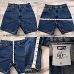 Vintage 1990’s 551 Levi’s Hemmed Shorts “25 “26 #1234