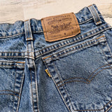Vintage 1990’s 37950 Levis Hemmed Shorts “25 “26 #1236
