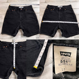 Vintage 1990’s 551 Levi’s Hemmed Shorts “27 “28 #1383