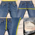 Vintage 501 Levi’s Jeans 32” 33” #1743