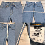 Vintage Lightwash Levi’s 550 Jeans 29” 30” #1298