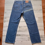 Vintage 1980’s 501 Levi’s Jeans 33” 34” #1642