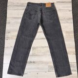 Vintage 1990’s 501 Levi’s Jeans 29” 30” #1857