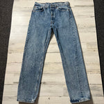Vintage 1990’s 501 Levi’s Jeans 29” 30” #2201