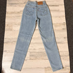 Vintage 1990’s 512 Levi’s Jeans 22” 23” #1922