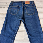 Vintage 1980’s 501 Levi’s Jeans 32” 33” #1929