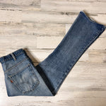 Vintage 1970’s 646 Flare Levi’s Jeans 29” 30” #1741