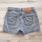 Vintage 90’s Exposed Button Fly Levi’s Shorts “28 “29 #696