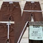 Vintage 1990’s 550 Levi’s Jeans 22” 23” #1648