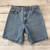 Vintage 1990’s 36951 Levi’s Hemmed Shorts “27 “28 #1078