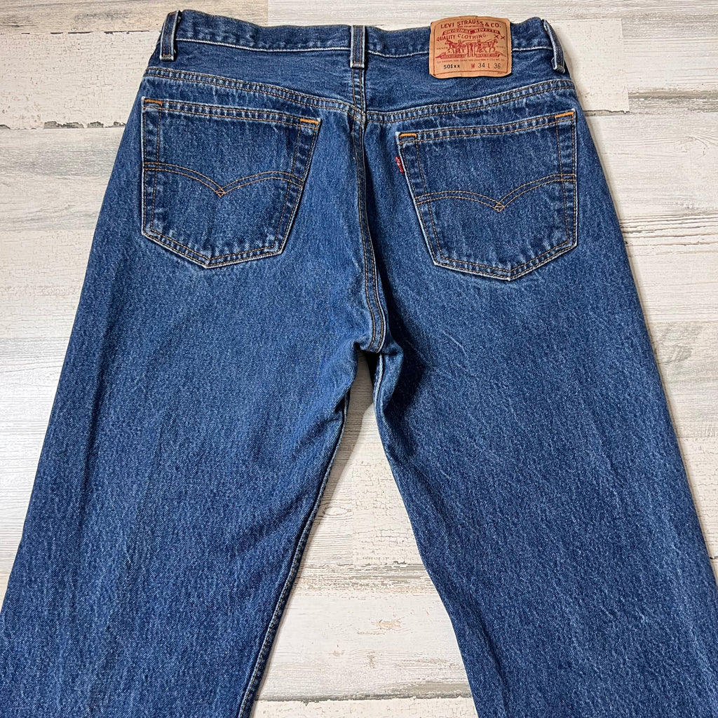Vintage 1990's 501xx Levi's Jeans 31” 32” #1974 – AllVintageDenim Vintage 1990's 501xx Levi's Jeans 31” 32” #1974 – AllVintageDenim