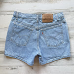 Vintage Orange Tab Shorts “28 “29 #673