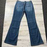 Vintage Low Rise/ Flare Jeans 27” 28” #2203