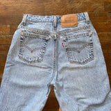 Vintage Lightwash 521 Levi’s Jeans “25 “26