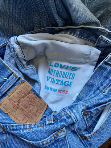 Highwaisted Vintage Levi's 501 Jeans “23 – AllVintageDenim