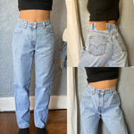 Vintage 90’s Lightwash 550 Levi’s Jeans “26 “27