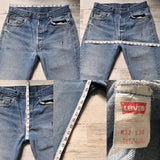 Vintage 1980’s 501 Levis Jeans “30 “31 #1267