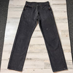 Vintage 501 Greyish/ Black Levi’s Jeans 28” 29” #1992