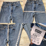 Vintage 1990’s 550 Levi’s Jeans “26 “27 #1138