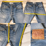Vintage 1990’s 501 Levi’s Jeans 29” 30” #1653