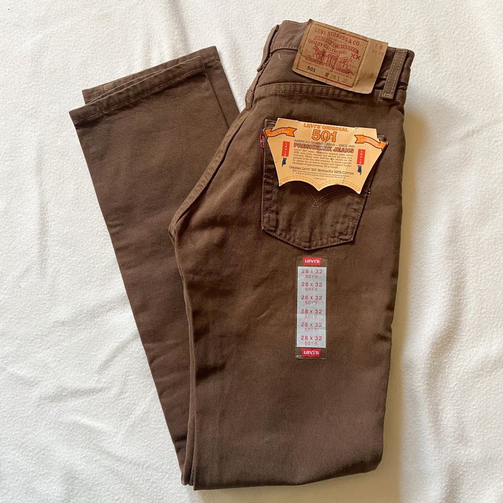 Levis 514 Straight Leg Compost Corduroy Pants in Brown for Men  Lyst