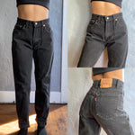 Vintage 90’s Black 550 Levi’s Jeans “26