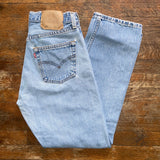 Vintage 90’s Lightwash 501 Levi’s Jeans “26 “27