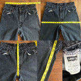 Vintage Black 550 Student Levi’s Jeans “24 “25
