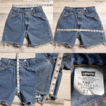 Vintage 1990’s 550 Levi’s Cutoff Shorts “23 “24 #1343